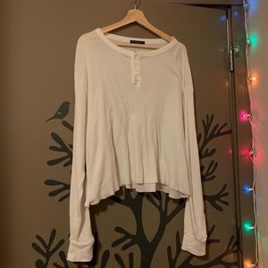 Brandy Melville Allie Fleece Top